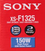 Sony XS-F1325 Auto Boxen