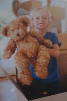 Boy with Teddybear in Stockholm