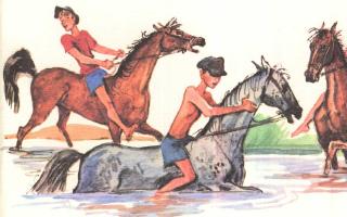 иллюстрации к советским детским книжкам - подборка Е
