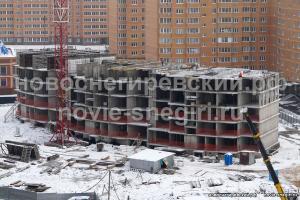 Строительство ЖК Новоснегирёвский, 26 ноября 2015, 3 очередь