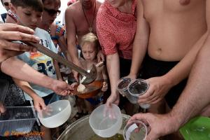 Russia - fish soup holiday in Kurgan