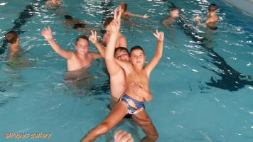 Sport - Young waterpolo players