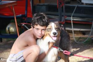 Holidays 10 - Erw with his dog