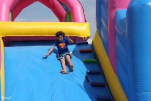 Holidays 11 - Bouncy castle - Superman