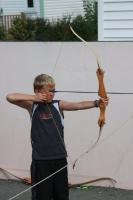 Holidays 09 - Archery - Young archers with athletic tee shirt
