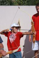 Holidays 09 - Archery - Young boy with red T-shirt