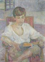 Schlumberger, Suzanne Weyher  (French, 1878 - 1924) - portrait of the son