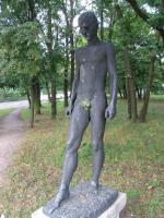Ritter, Fritz (1974, Germany, Berlin, Baumschulenweg 1 und Neue Krugallee 217), actually the statue recently STOLEN!!!