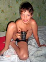 mug of tea.  (boy)(photo)
