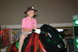 Holidays 10 - Riding bull - Pink polo
