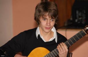 Matthew, a young guitarist