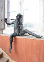 Bitter, Ary Jean Leon, (1883 - 1973), nude boy by the window