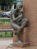 Bughay, Leonid Maximovich (born in 1935, Russian & Soviet sculptor) - a monument to Composer Kalinnikov in Orel