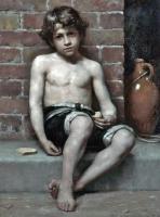 Kennington, Thomas Benjamin (1856-1916) - daily boy's bread