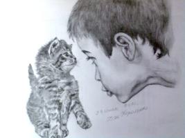 Korolenko, Denis - wonderful drawings by a 14 y.o. Russian teenager, contemporary (on 3 Feb. 2011 Den turned 15 - congrats!)