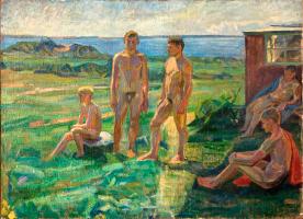 Sadolin, Gunnar (1874 - 1955, Danish painter), 1895 - a Hellenic Scenery