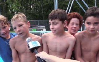 Waterpolo team, boys interview
